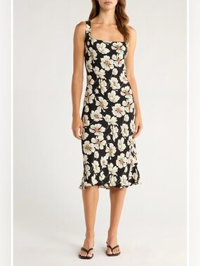 NWT Size XL - Reformation Iro Floral Midi Dress